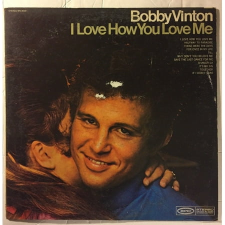 Love 33 Rpm Records - Bobby Vinton ‎– I Love How You Love Me 33 RPM Record 1968 Vinyl LP Ships In 24