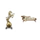 thumbnail image 1 of Figura De Caballo De Resina Moderna Y Sofá Cama En Miniatura De Madera, Adorno Artesanal Para Sala De Estar, Oficina, Centro De Mesa, Estante, Casa De Muñecas, Decoración De Muebles, 1 of 8