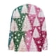 thumbnail image 4 of Chaqueta y abrigo informal de manga larga sin capucha para mujer, cárdigan de punto con estampado navideño informal, chaqueta abotonada, abrigo, blusa de poliéster para mujer, 4 of 5