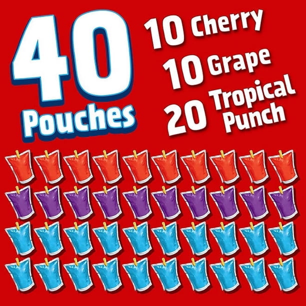 Kool Aid Jammers Pack | Simply setup for catering services