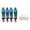 Blue, variant on 4X Alloy Shock Absorber Damper Set 60G for Tamiya TT01 TT02 1/10 RC Car