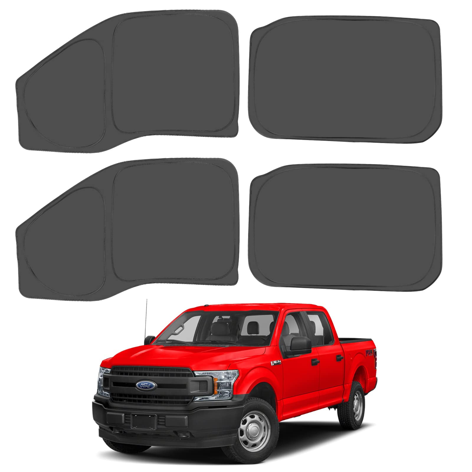 Window Shades for Ford F150 F150 20152020 Side Windows for Baby/Camping Sun UV Rays and