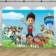thumbnail image 5 of Fondo de cumpleaños de la Patrulla Canina, decoración para fiesta de niños, niñas y niños, fondo para fotografía, pancarta para evento de cachorros, póster, accesorios para estudio fotográfico, 5 of 5