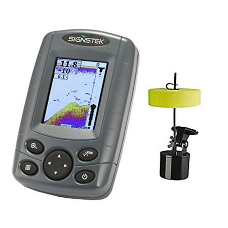 Signstek FF-003 Portile Fish Finder Outdoor Fishing Tool Sonar Sensor Boat Depth Locator With LCD Display