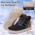 thumbnail image 2 of Womens Waterproof Winter Wide Toe Box Snow Boots Lightweight Warm Ankle Booties, 2 of 8