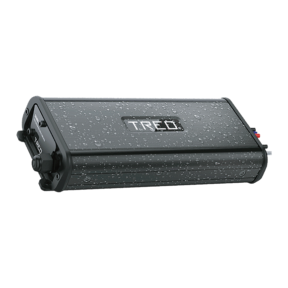 Amplificador Mini Marino Monoblock Treo SHARK1 1000 Watts 2 Ohms Clase D