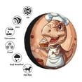 thumbnail image 4 of Balery Dinosaur Baking Delight Cubiertas para Neumáticos - Protector Resistente para Neumáticos de Camioneta, SUV, Remolque, Camper y RV-14 inch, 4 of 6