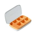 thumbnail image 2 of YIKA 7-Day AM/PM Pill Organizer with Pills Cutter | Portable Weekly Medication Box for Vitamins & Pills | Compact Travel Medicine Case | Easy-Open Lids | Home & On-the-Go Use, 2 of 3