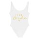 thumbnail image 4 of MKLEKYY Trajes De Baño Mujer Short Women Fashion Letter Print Piece Swimsuit Sexy Bikini Swimwear Bathing Sleeveless Backless Swimsuit 2133, 4 of 4