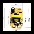 thumbnail image 3 of 12V 34V 35W Carte Humidificateur Universelle Pièce de Rechange Composant Plaque de Circuit d'Atomisation Module de Contrôle Alimentation, 1 x Carte Humidificateur, Jaune, 3 of 6