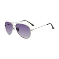 thumbnail image 1 of Lentes de Sol STEVE MADDEN Unisex X17097 Outlook Marco de Metal Color Plateado con Filtro 100% UV, 1 of 3