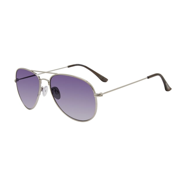Lentes de Sol STEVE MADDEN Unisex X17097 Outlook Marco de Metal Color Plateado con Filtro 100% UV
