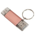 thumbnail image 2 of Unidad flash USB con llavero Metal U Disco Impermeable Alta velocidad 3.0 Tipo C Micro USB 3 en 1 128 GB, 2 of 5