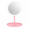 thumbnail image 1 of Espejo LED Kimhi con Rotación 360° y 3 Tipos de Luz | Ideal para Maquillaje, Skincare, Tocador y Uso Diario en Casa u Oficina, 1 of 3