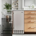 thumbnail image 6 of 15 in. Built-in Residential Pearl Ice Nugget Maker, 66lb /day with Drain Pump in Stainless-Steel (KM-BIM66-NSS), 6 of 13