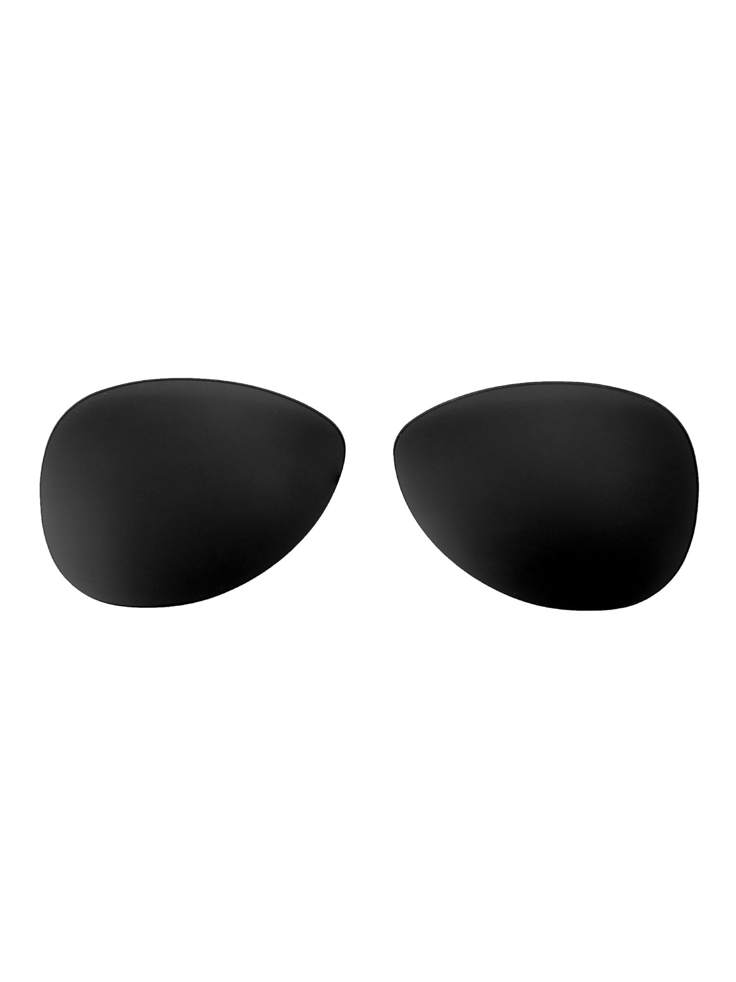 Walleva Black Polarized Replacement Lenses for Oakley Split Time