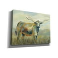 thumbnail image 2 of Epic Graffiti 'Colorful Longhorn Cow' by Silvia Vassileva, Canvas Wall Art, 54"x40", 2 of 8