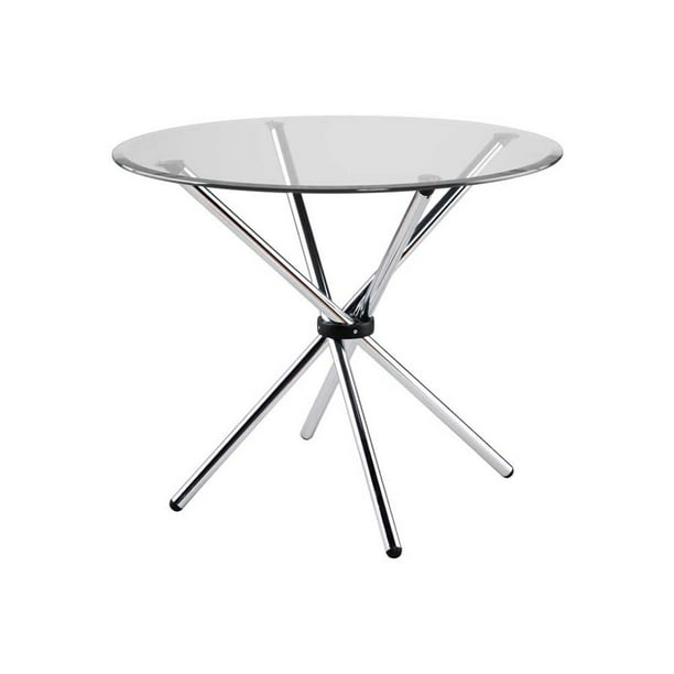 36 Inch Round Glass Dining Table, 36 Inch Round Glass Dining Table