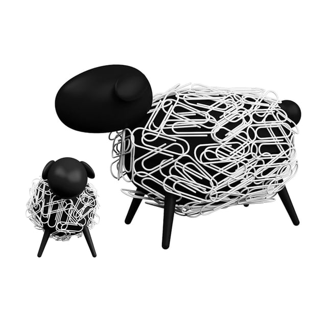 Dispensador de Clips Magnético DesignNest Sheepi Oveja Negra