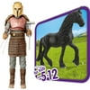 Horse Club Animal Figurine Horse Toys for Girls and Boys + The Black Series The Armorer Toy 6-Inch Scale The Mandalorian Collectible Action Figure, Pack of 2