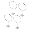 thumbnail image 1 of Soporte de pared de hierro para exhibir balones deportivos, 4 unidades, para baloncesto, fútbol, voleibol, ejercicio, balón medicinal (plateado), 1 of 5