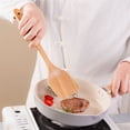 thumbnail image 3 of 1PC Acacia Wooden Cooking Spoon Natural Wooden Kitchen Tableware Tool Ladle Turner Rice Colander Soup Skimmer Scoop Utensils, 3 of 11