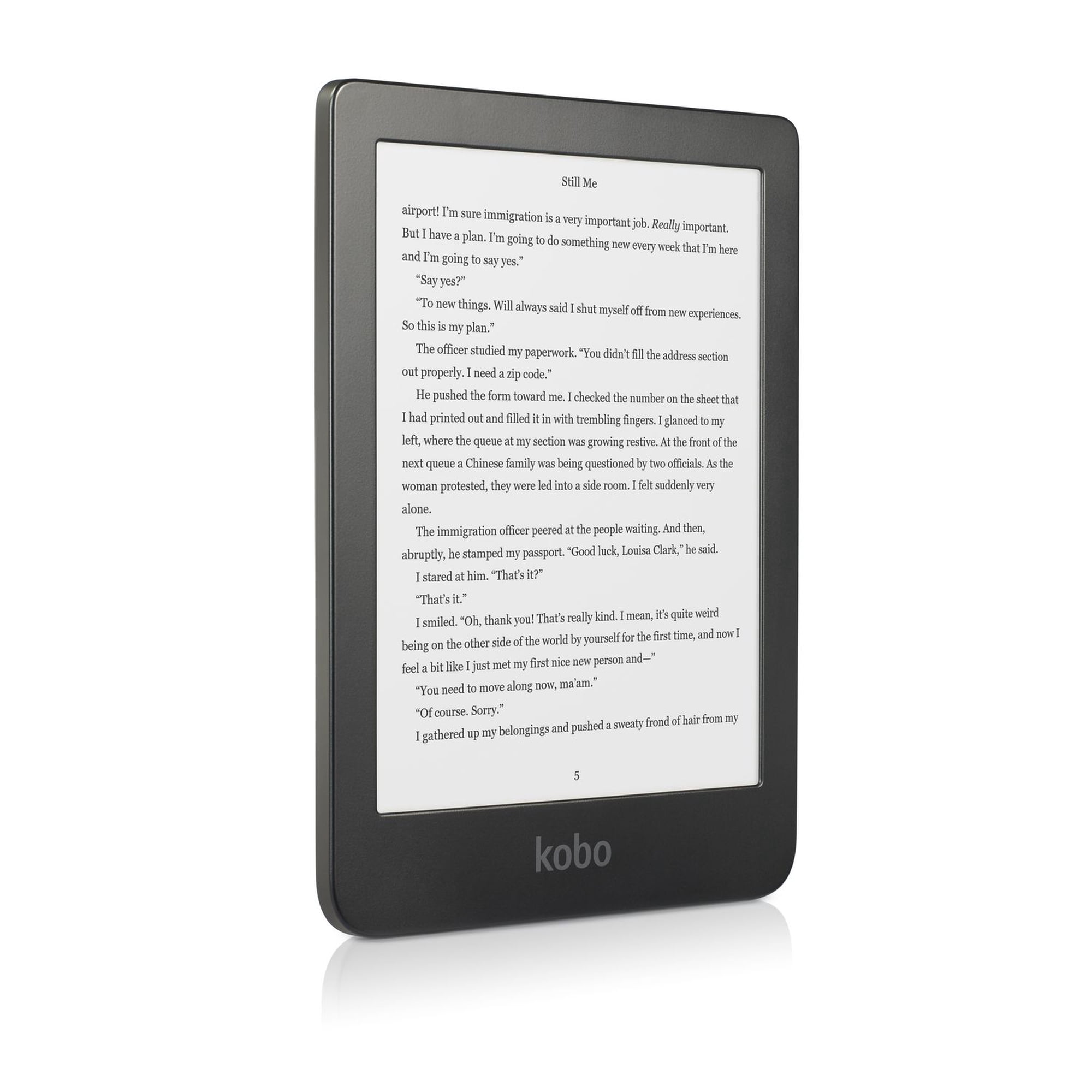 Kobo N365-TP-BK-S-EP 6 in Glare-Free Touchscreen, 16GB Of Storage, Black