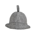 thumbnail image 4 of Sauna Felt Cap Bath Hat Sauna Head Protector Portable Good Water Absorption Sturdy Accessories Multifunctional for Bathing or Steaming Grey, 4 of 8