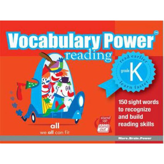 Pre-Owned Vocabulary Power- Reading for Kindergarten : Read Earlier, Learn Faster! (Hardcover)