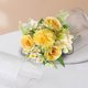 thumbnail image 5 of Ramo de flores artificiales de seda con vibrantes peonías para bodas, decoración del hogar, centros de mesa y eventos, longitud de 30 cm., 5 of 6