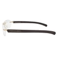 thumbnail image 3 of Porsche Design PRSH-OPTG-P8202-C-58 58-16-135 mm Rectangular Eyeglass Frames, Gold & Matte Brown, 3 of 5