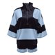 thumbnail image 4 of MKLEKYY conjunto Deportivo Corto de 2 Piezas para Mujer, conjunto de Entrenamiento de Verano, Pantalones Cortos, conjunto de Dos Piezas, Camiseta y Pantalones Cortos de Rayas de Gran Tamaño, 4 of 4