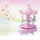 thumbnail image 1 of Juguete Tiovivo Divertida caja de música de plástico de madera Merry-Go-Round, juguete para niños para regalo del Día de San Valentín, 1 of 4