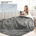 thumbnail image 6 of MaxKare Heated Blanket Full Size, Electric Blanket with ETL & FCC Certification, 6 Heating Levels & 10H Auto-off, Machine Washable, Gray & White, 6 of 9