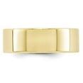 thumbnail image 2 of Primal Gold 10 Karat Yellow Gold 7mm Lightweight Flat Band, 2 of 5