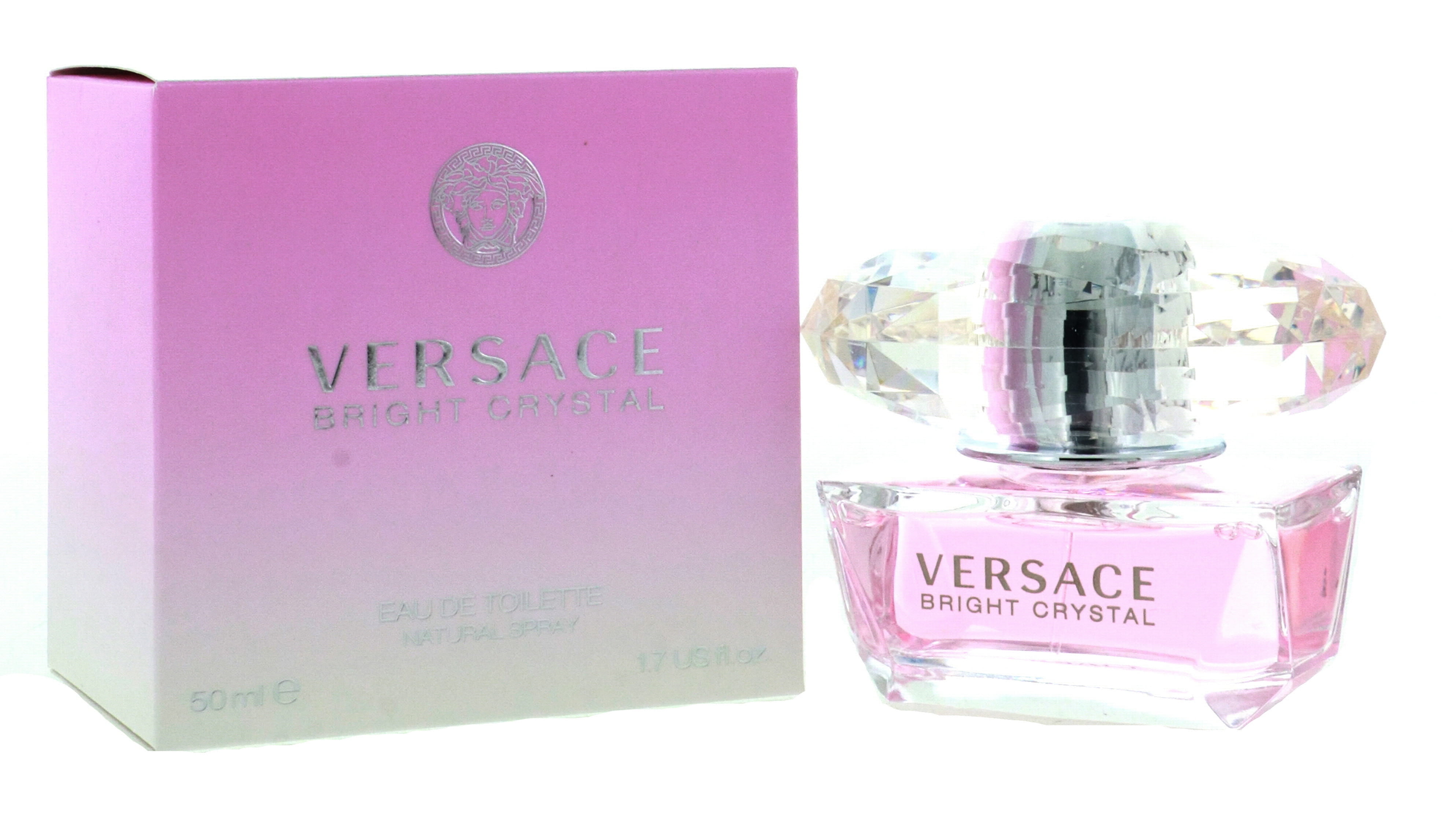 Versace Bright Crystal Eau De Toilette Spray, Sweet Floral