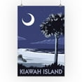 thumbnail image 3 of Kiawah Island, South Carolina, Palmetto Moon (16x24 Giclee Gallery Art Print, Vivid Textured Wall Decor), 3 of 3