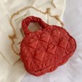 thumbnail image 3 of Bolso bandolera para mujer, bolso de compras acolchado Simple, cadena de nailon, bolsos de mano para mujer FLhrweasw Nuevo, 3 of 9