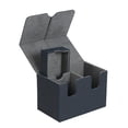 thumbnail image 1 of Leather Deck Playing Cards Box, Card Protective Sleeve for Playing Cards, Card Storage Box, Collectible Card Carrying Case Fabric Blue, 1 of 5