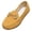 Yellow, variant on WHLBF Shoes for Women Casual Sandblasted French Round Toe Soft Sole Flat Sole Shoe Size 8.5