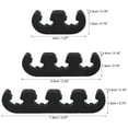 thumbnail image 4 of Unique Bargains 12pcs Universal 7mm 8mm 9mm Car Engine Spark Plug Separators Ignition Wire Separators Holder Black, 4 of 7