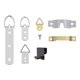 thumbnail image 4 of Kit de metal de reloj de marco de accesorios de montaje de hardware de 96 piezas con juego de tornillos de caja de almacenamiento Jumpingount HA6165-00B, 4 of 6