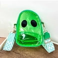 thumbnail image 2 of Halloween Crossbody Bags, Clear Ghost Messenger Purse, Couple Style Transparent Shoulder Bag for Party Daily Use, 2 of 7