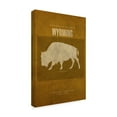 thumbnail image 2 of Trademark Fine Art 'State Animal Wyoming' Canvas Art by Red Atlas Designs, 2 of 3