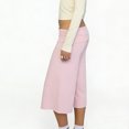 thumbnail image 4 of RUINIXCW Fold Over Capri Pants for Women Flowy Wide Leg Capri Pants Low Rise Yoga Culottes Pants Foldover Leggings Summer Beach Crop Palazzo Pants, 4 of 10