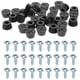thumbnail image 4 of 60 almohadillas antideslizantes para patas de muebles, para sillas, mesas y patas de silla con tornillos., 4 of 8
