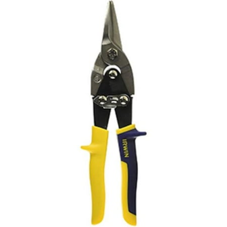 

Irwin VSG-2073113 10 in. Vise-Grip Aviation Utility Snips - Cuts Straight & Wide Curves