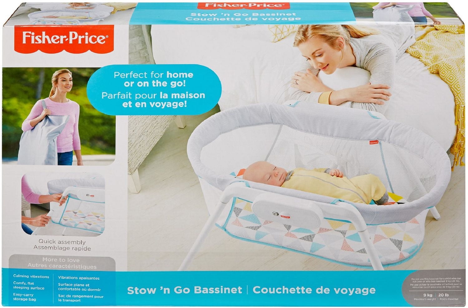 Fisher-Price Stow 'n Go Bassinet