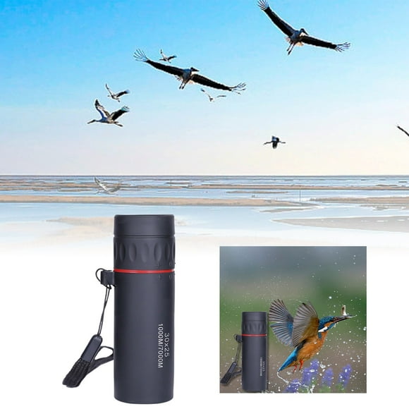 Potente telescopio para aventuras al aire libre. Disfrute de vistas panorámicas y explore el terreno con un monocular 7x. Perfecto para campistas y amantes de la naturaleza.