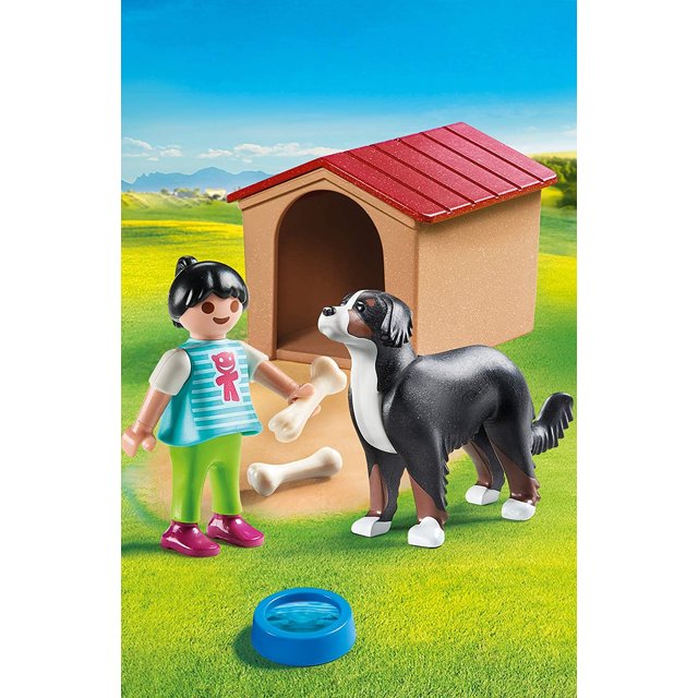PlayMobil 70136 Dog With Doghouse - New 2019 Playmobil Playmobil